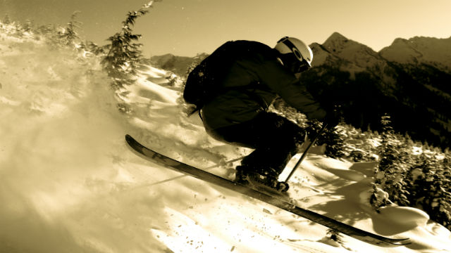 Revelstoke a lot of benefits over Alaska - the best tree skiing in the world is just one