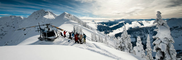 Dream helsikiing in British Columbia