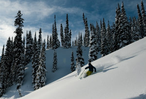 Dream heli skiing from Bighorn