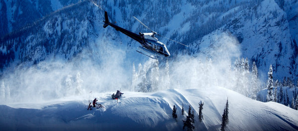 Heli skiing - number one on Ski Magazine's life list