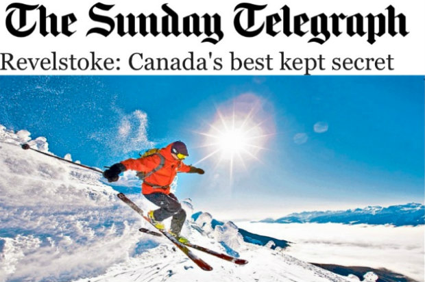 Sunday Telegraph - Revelstoke: Canada's best kept secret