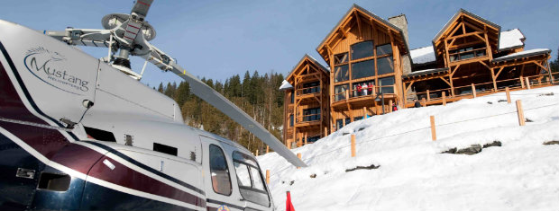 Private heli skiing Bighorn Lodge Revelstoke